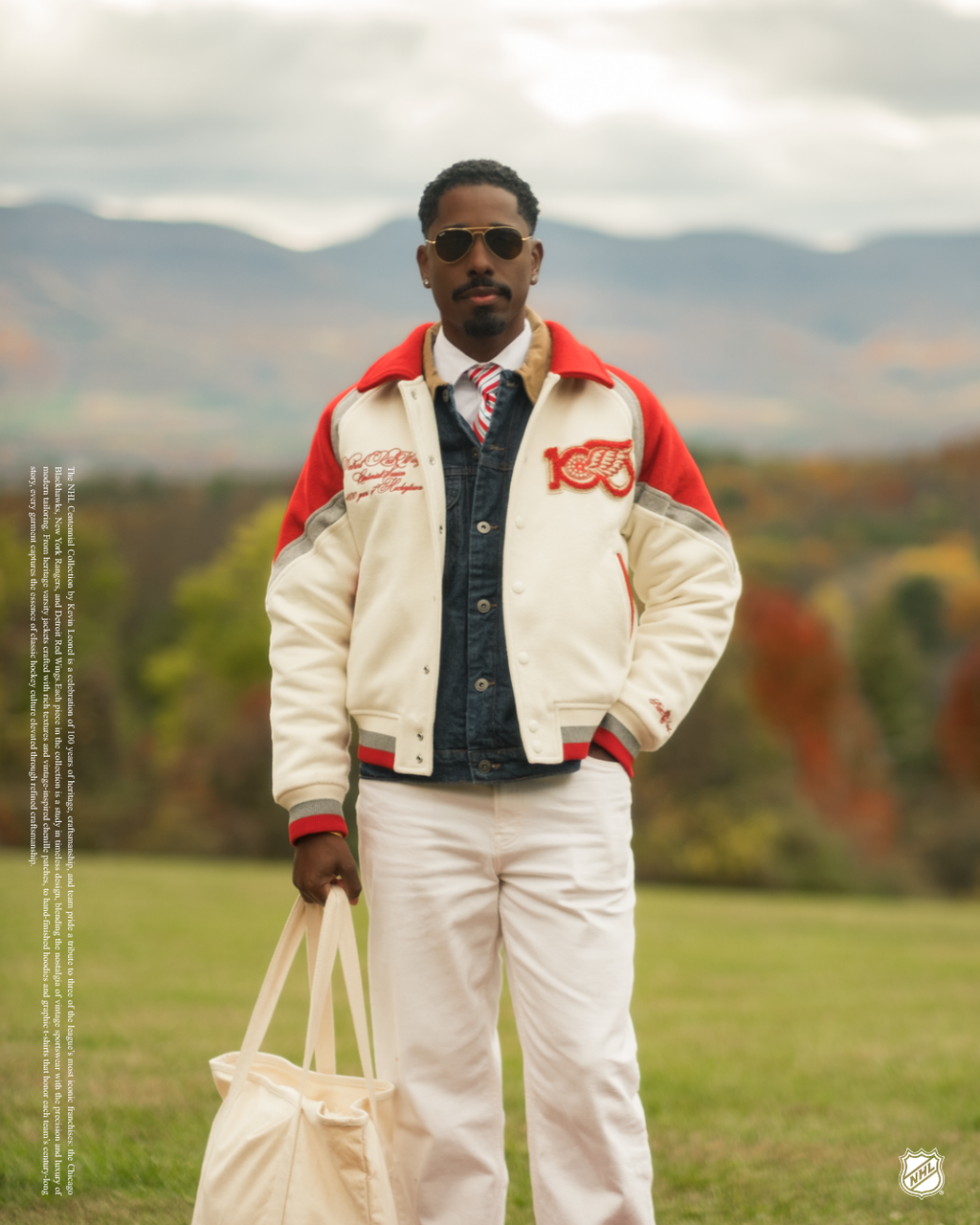 Detroit Red Wings Centennial Varsity Jacket – Kevin Leonel