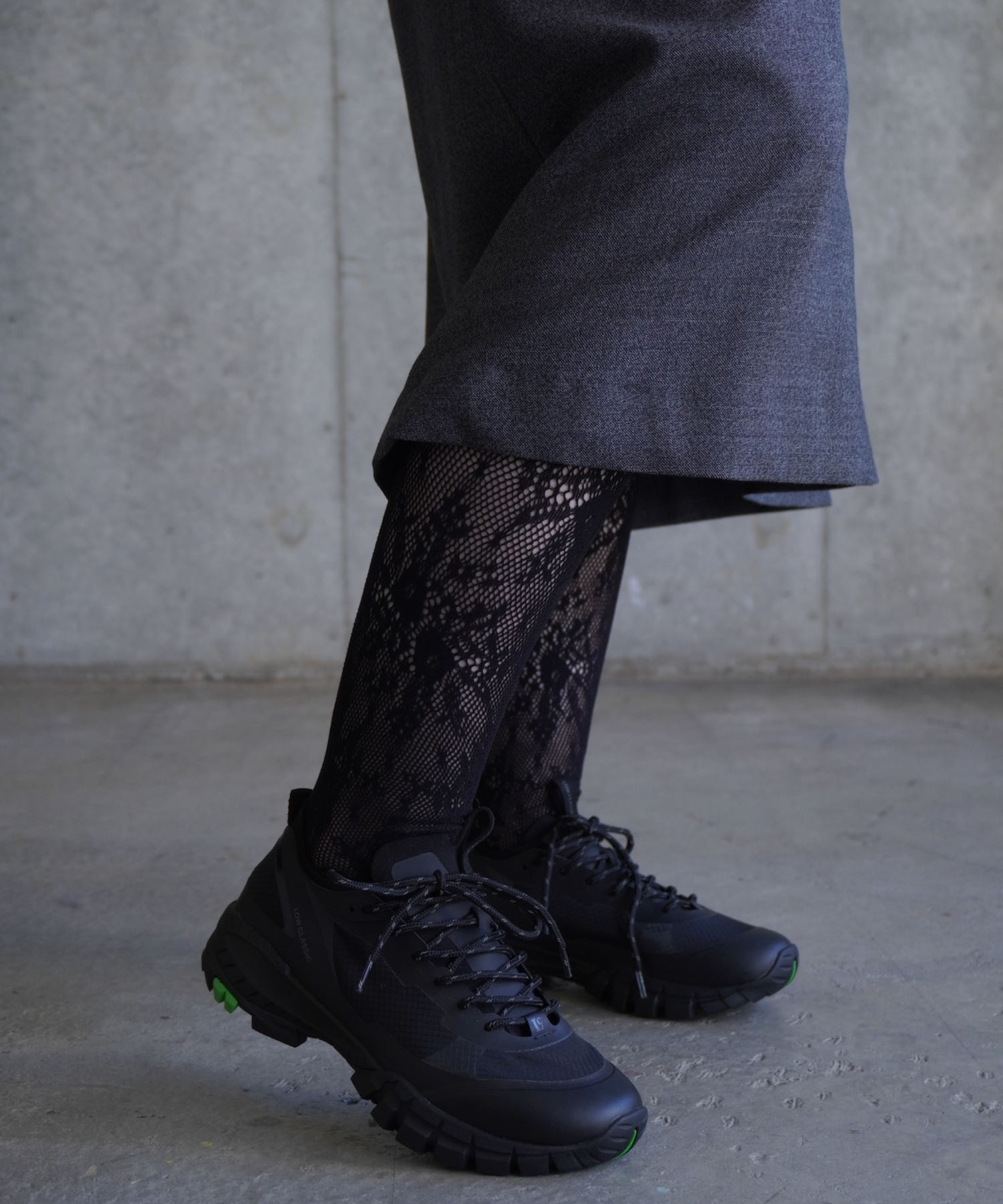 Rosa Lace Tights Black | k3 online store