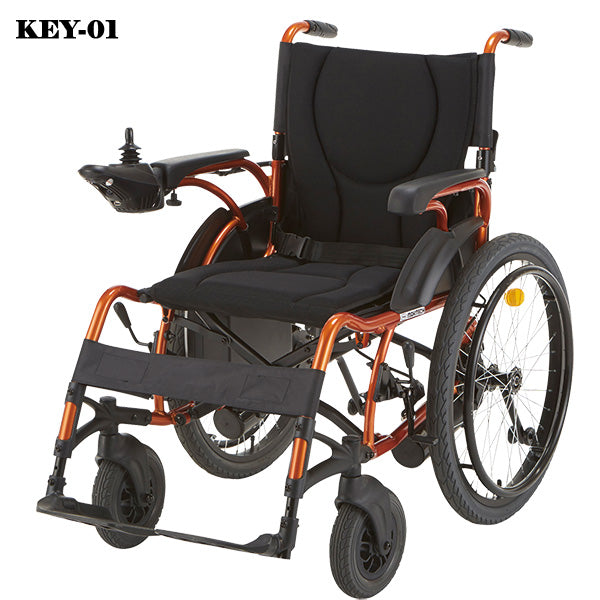 電動車椅子 KEY-01 電動式車椅子 電動 車いす マキテック
