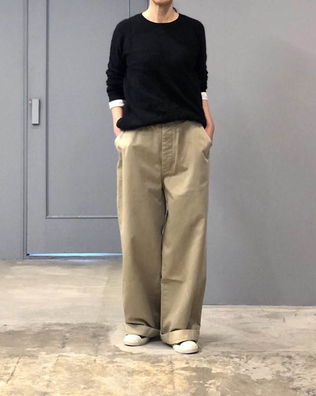 メンズライクな太いチノパンをお探しの方、「PLEASE」別注がドンピシャ