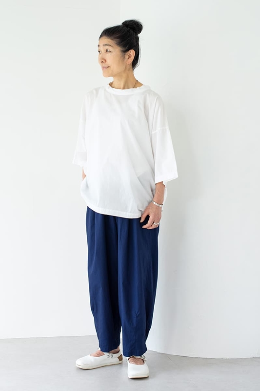 2枚重ねの綿で独特なシルエットに！ 「Masnou design（マスノウ