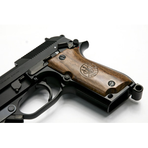 L.A.ホビーショップ / KSC M93R-2 System7用ベレッタロゴ入り木製