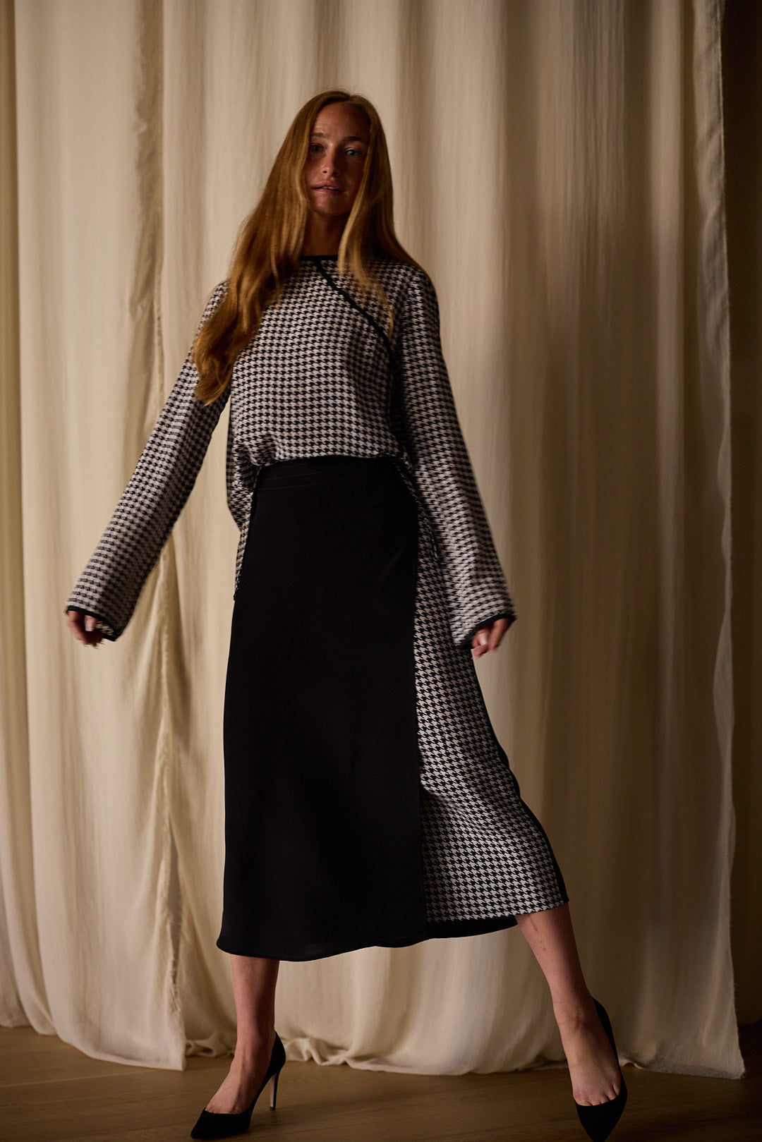Layered Skirt | Crepe de Chine – Lan Jaenicke