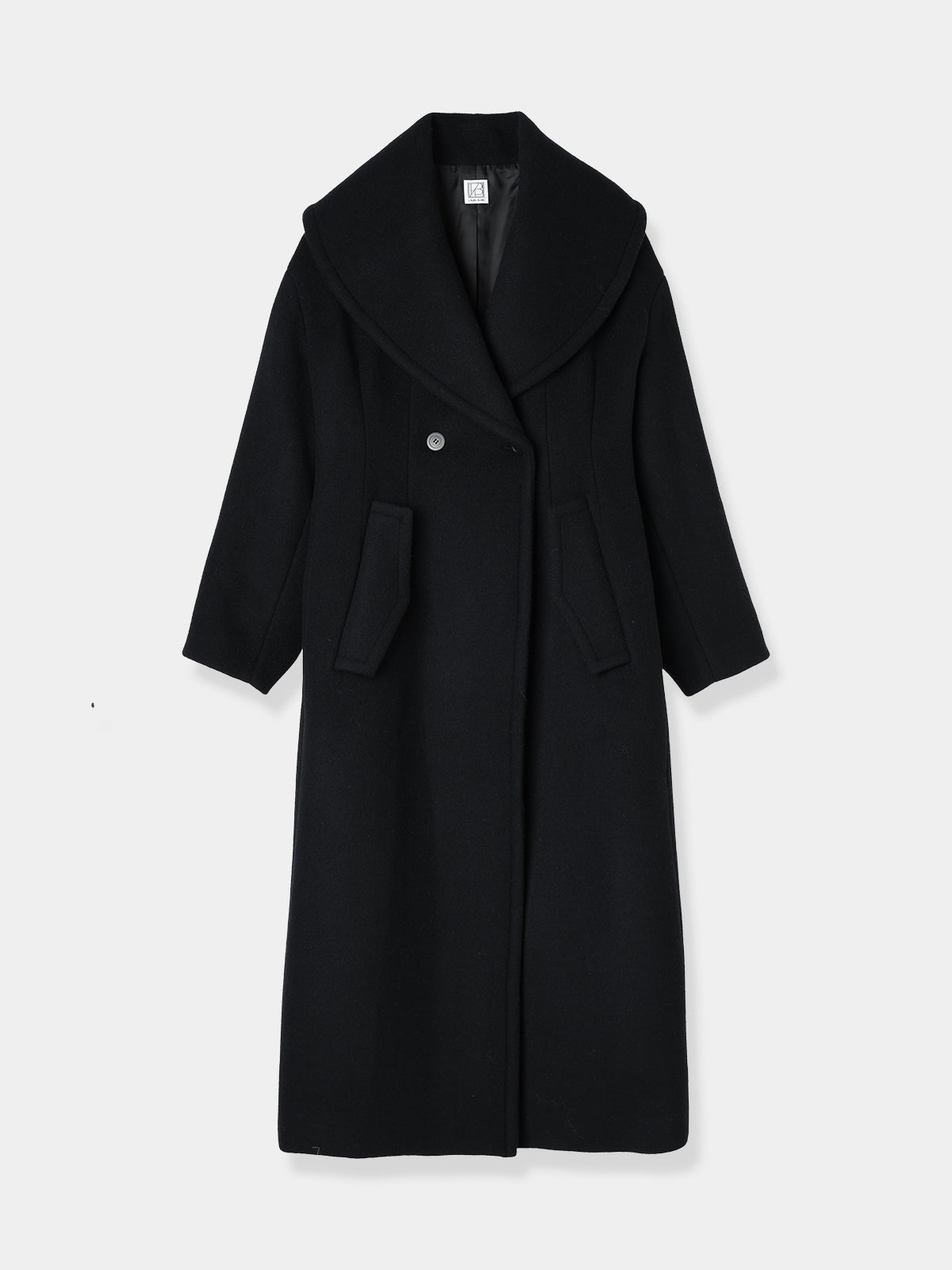 再入荷】Cape collar Narrow line coat – L'AUBE BLANC