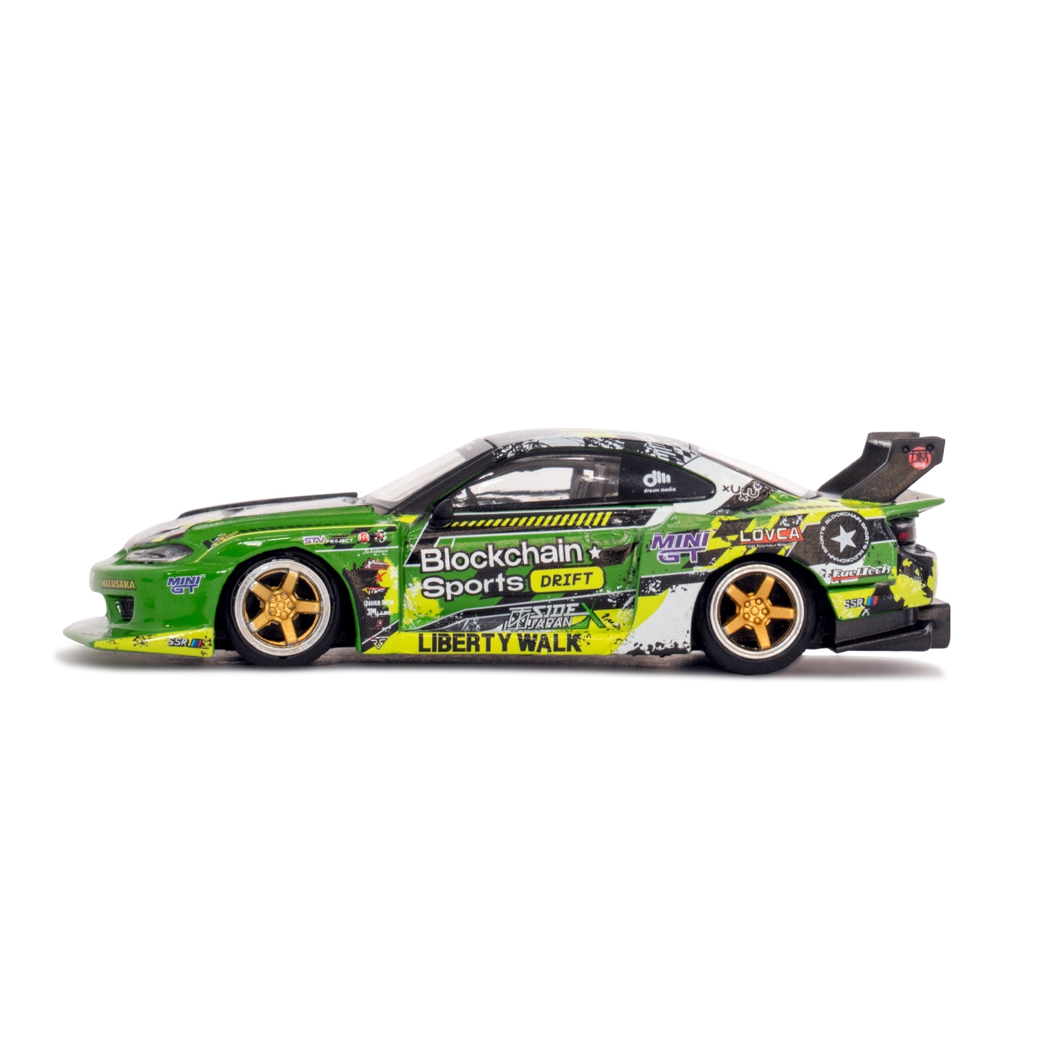 MINI GT 1/64 LB-Super Silhouette S15 SILVIA #555 V2 2024 Formula