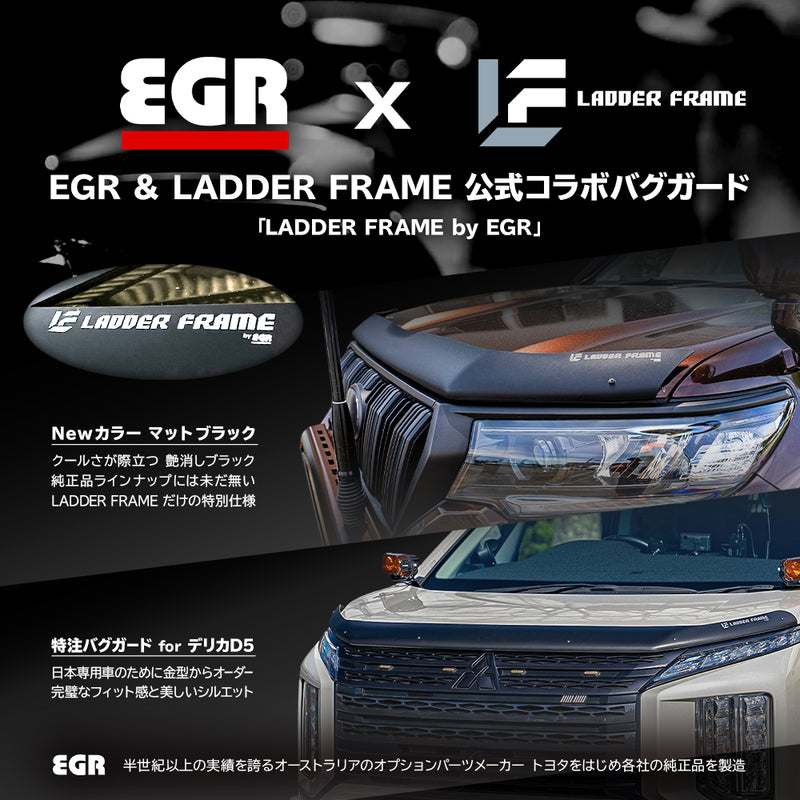 みんカラ大賞受賞】プラド150後期 バグガード ボンネットプロテクター