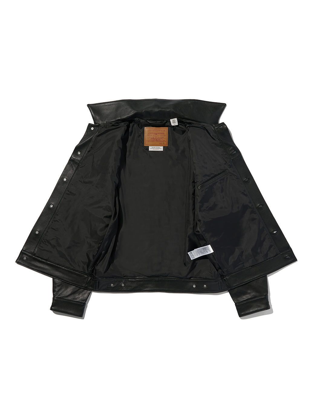 PREMIUM BLACK TYPEⅡ TRUCKER LEATHER JACKET – リーバイス®公式