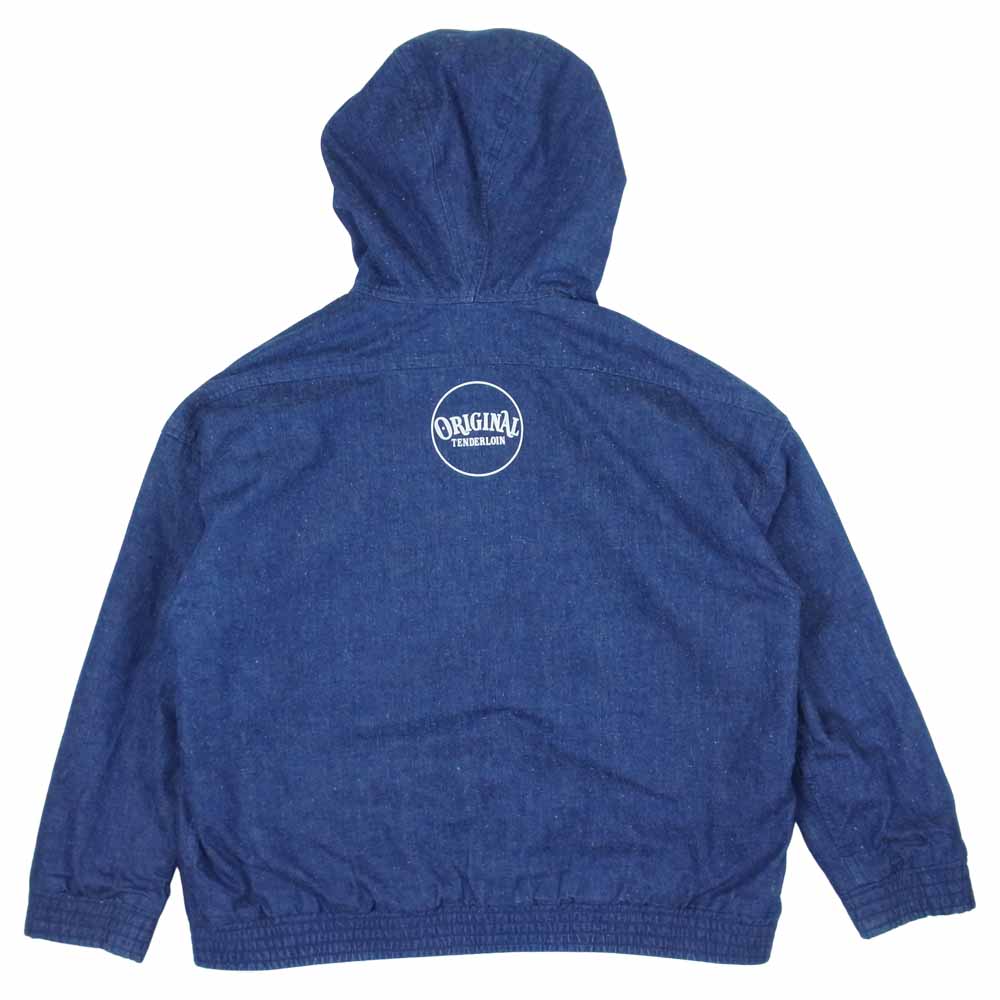 TENDERLOIN テンダーロイン REVERSIBLE HOODED JKT DENIM リバーシブル