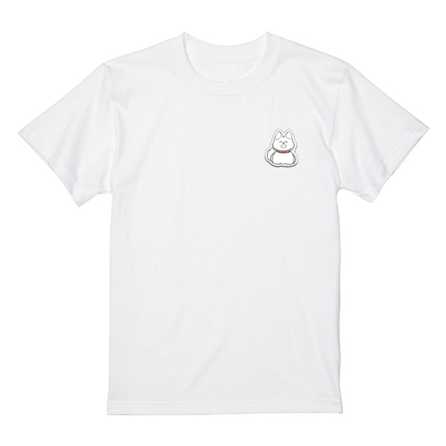 あだち充画業55周年記念 ワッペンTシャツ（ホワイト） : サンデー