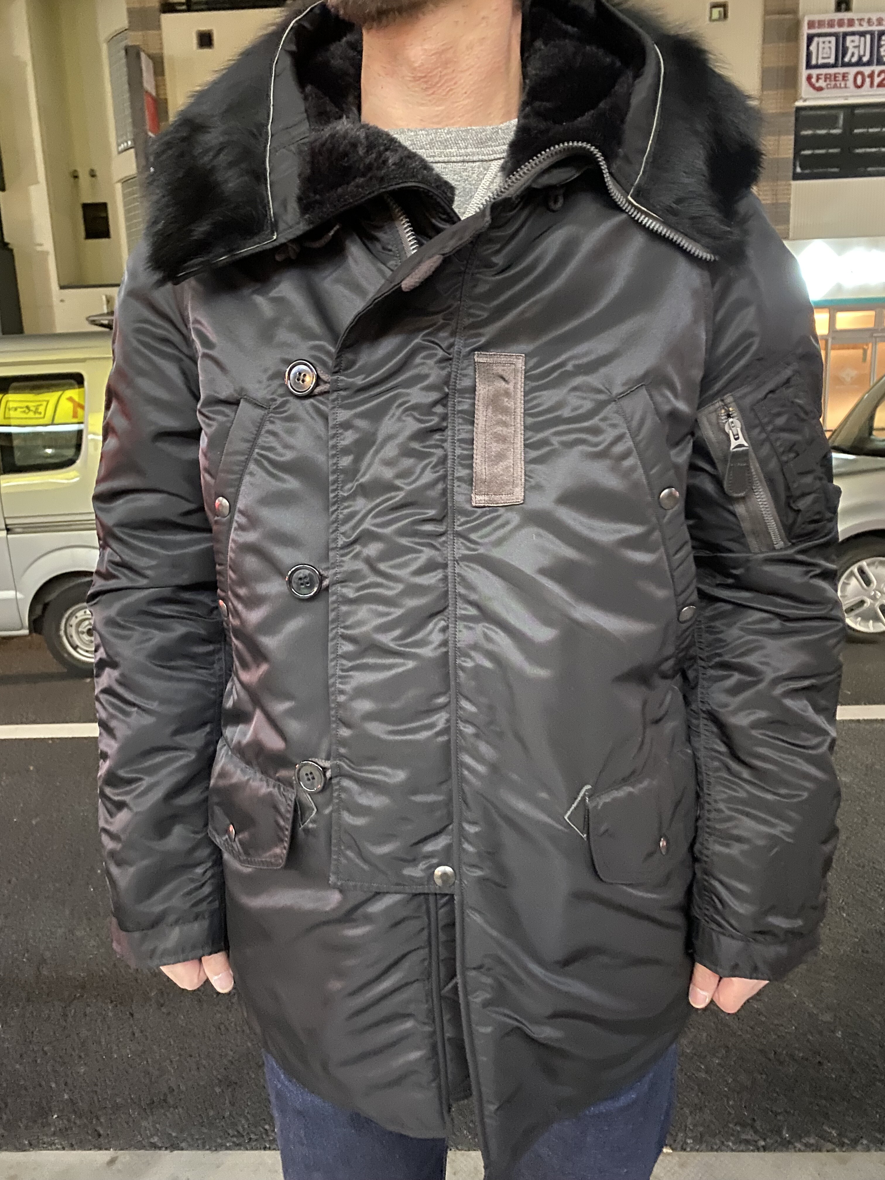 バズリクソンズ！ウィリアム・ギブソンコレクション“BLACK N-3B