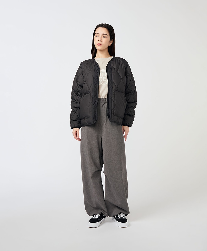 PERTEX QUANTUM PLAS Field Down Cardigan(L(MEN) K/ブラック): THE