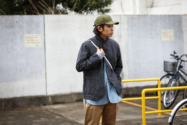 エンジニアードガーメンツ Bedford Jacket ウール グレーXS エンジニ