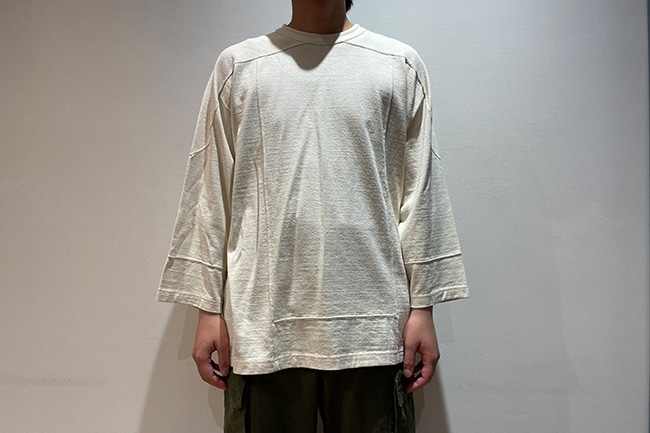 blurhms/ブラームス】Co/Silk Nep Hockey Shirt