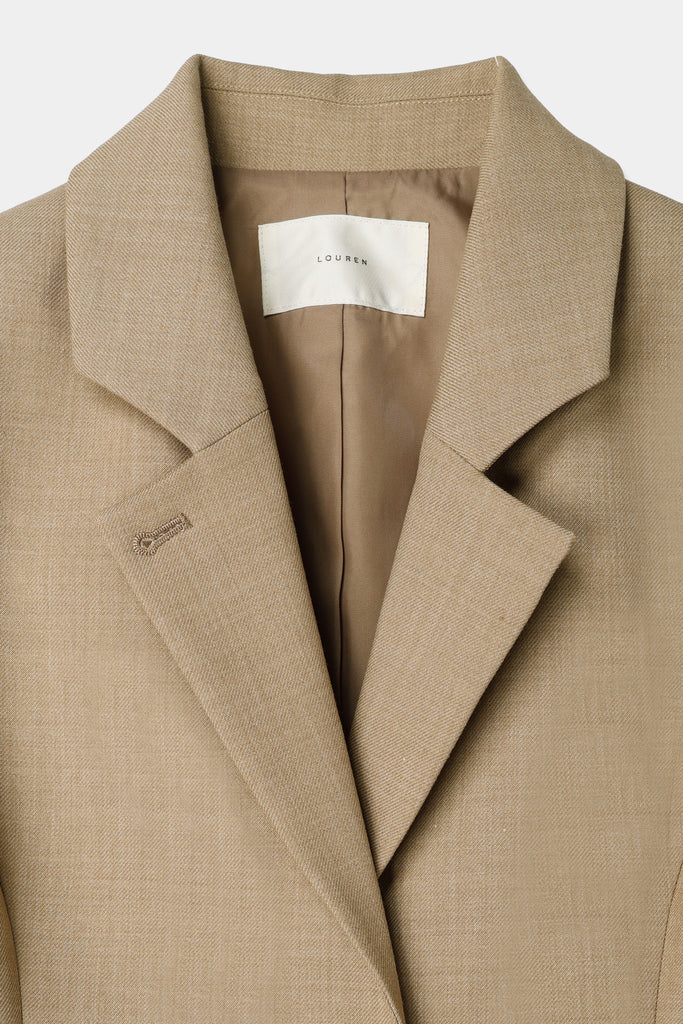 slit sleeve tailored jacket – louren store