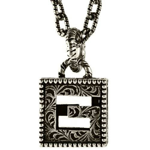 GUCCI グッチ ネックレス メンズ Gキューブ スターリングシルバー