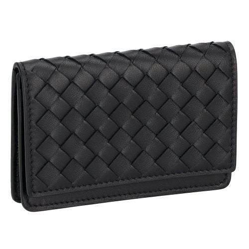☆【極美品】ボッテガヴェネタ ケース ラム／ネロブラック／ゴールド