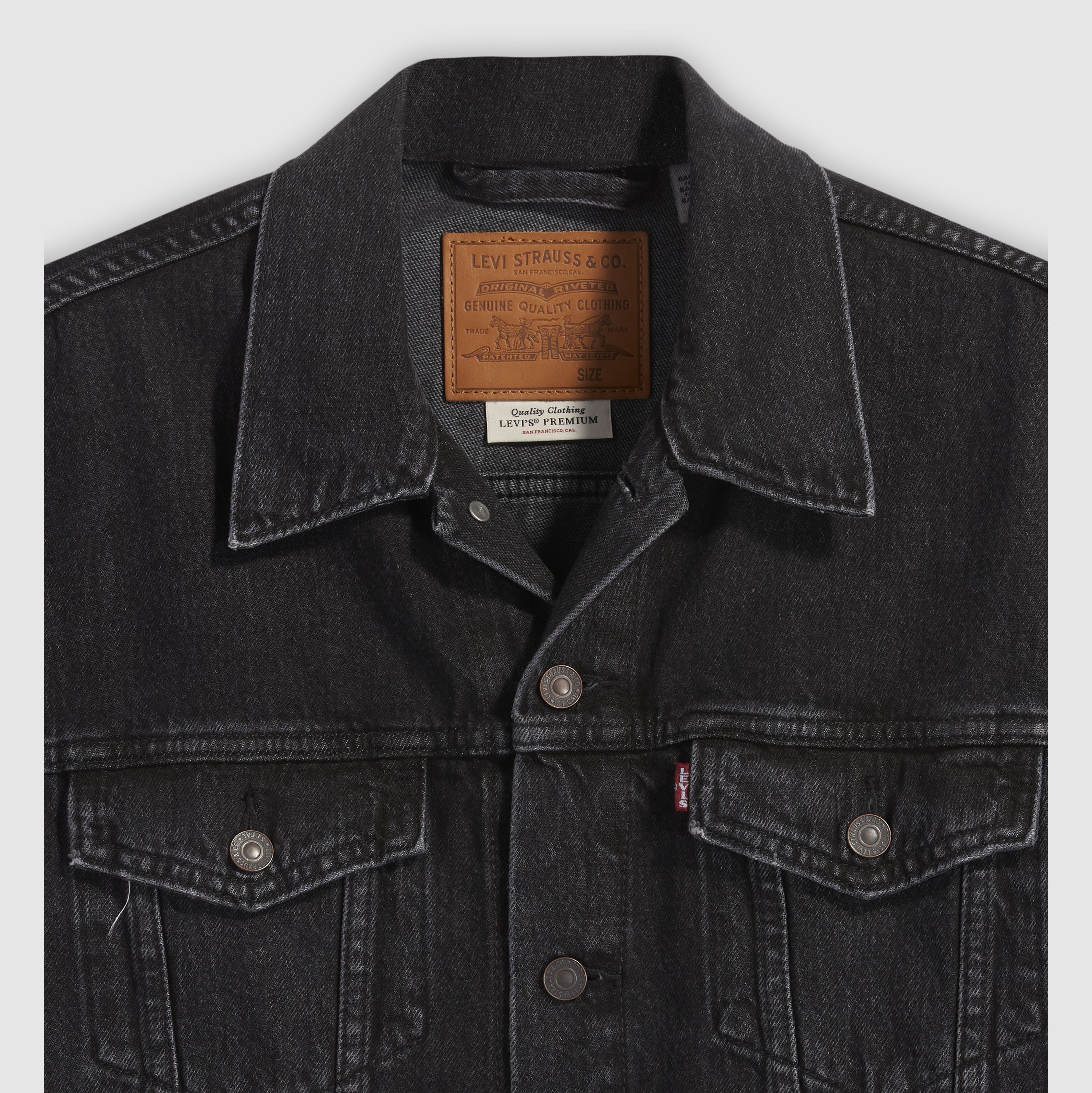 Relaxed Fit Trucker Jacket - Black | Levi's® US
