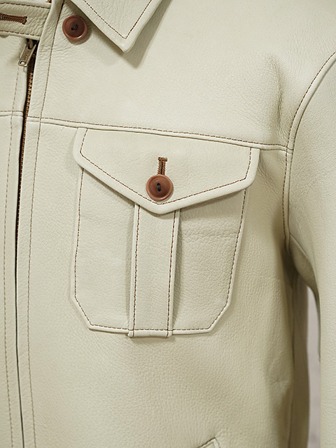 Y'2 LEATHER（ワイツーレザー） 】 Deer Skin Shirts Jacket [ Deer