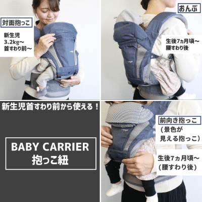 アイエンジェル新生児から使える抱っこ紐、超楽ヒップシートキャリア