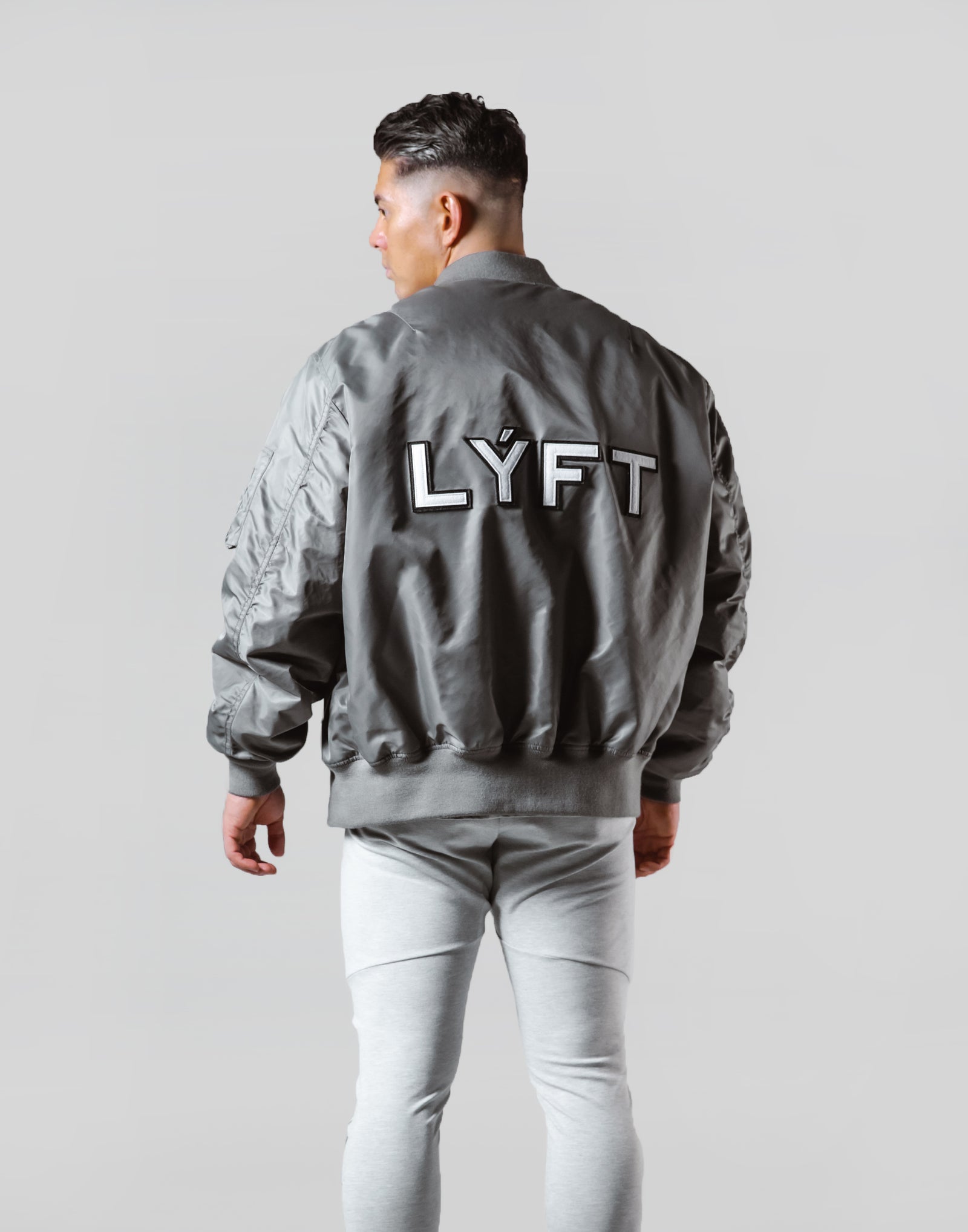 リフト LYFT ナイロンジャケット・パンツセット グレーSサイズ リフト
