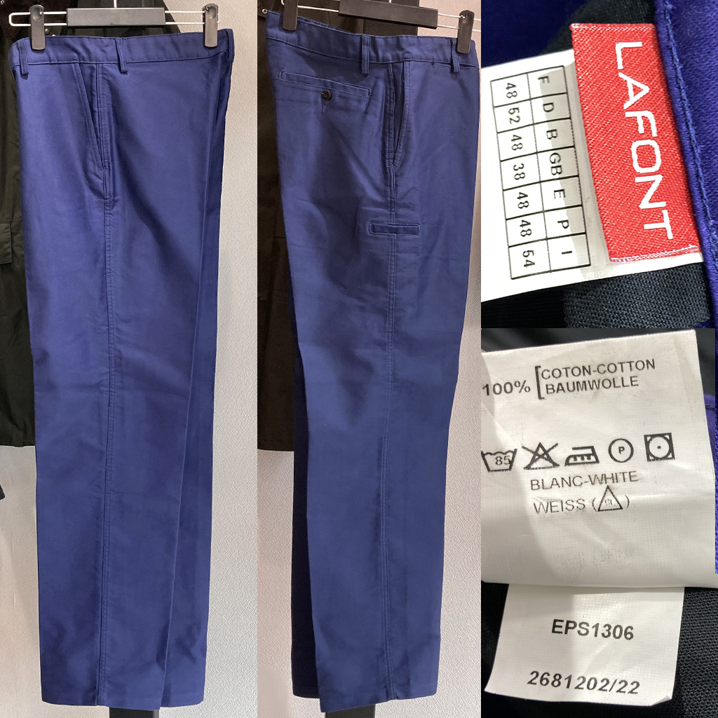 1980～1990年代フランスのモールスキンワークパンツ 1980-1990's