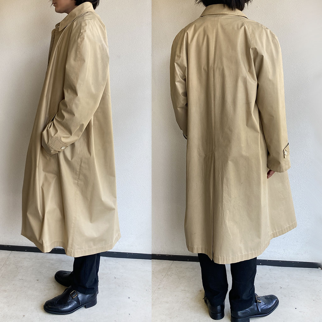 1970年代フランスのバルマカーンコート 1970's French Balmacaan Coat