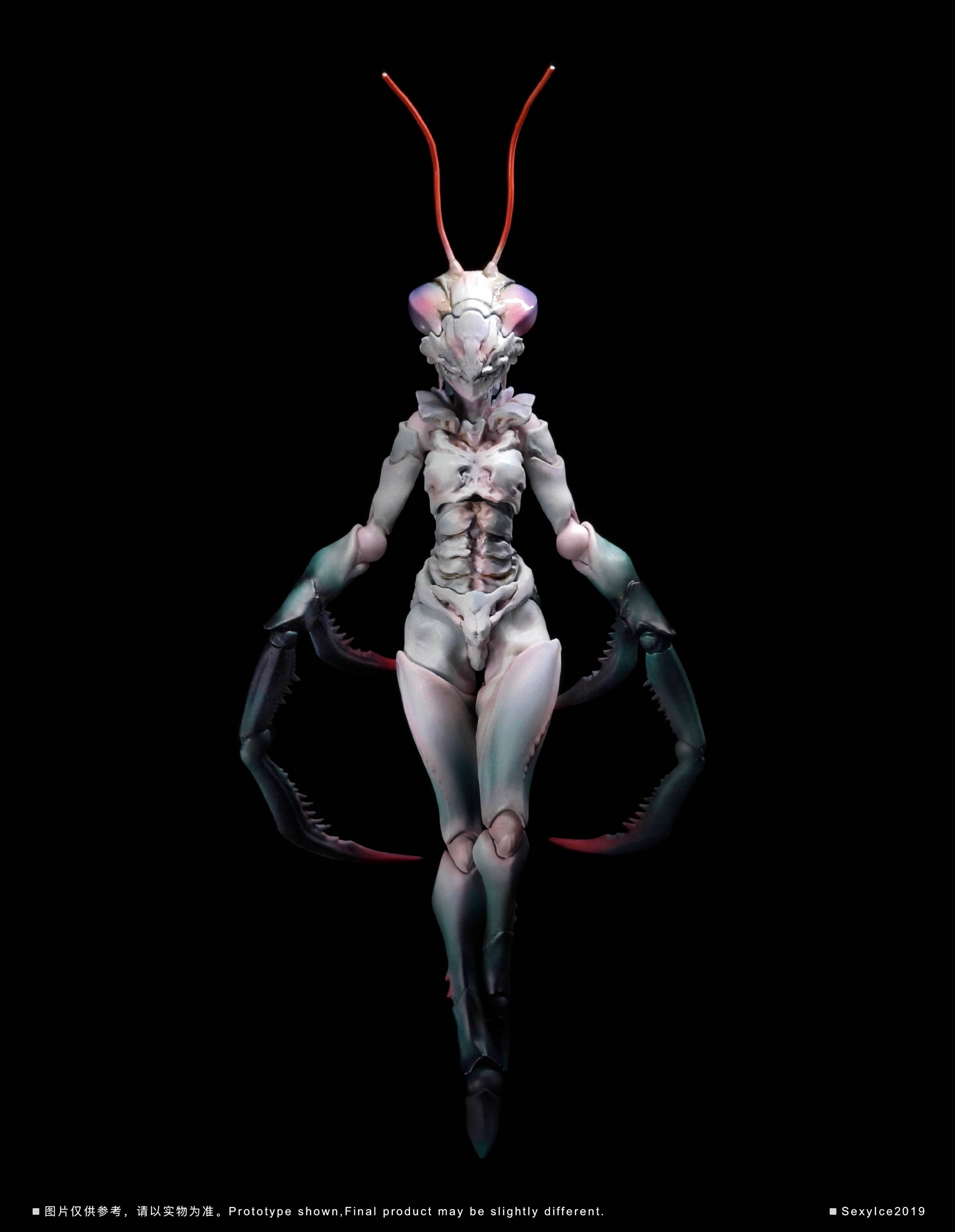 蟲 VERMIN シリーズ/ 実験体 B0127 カマキリ 1/12 アクション