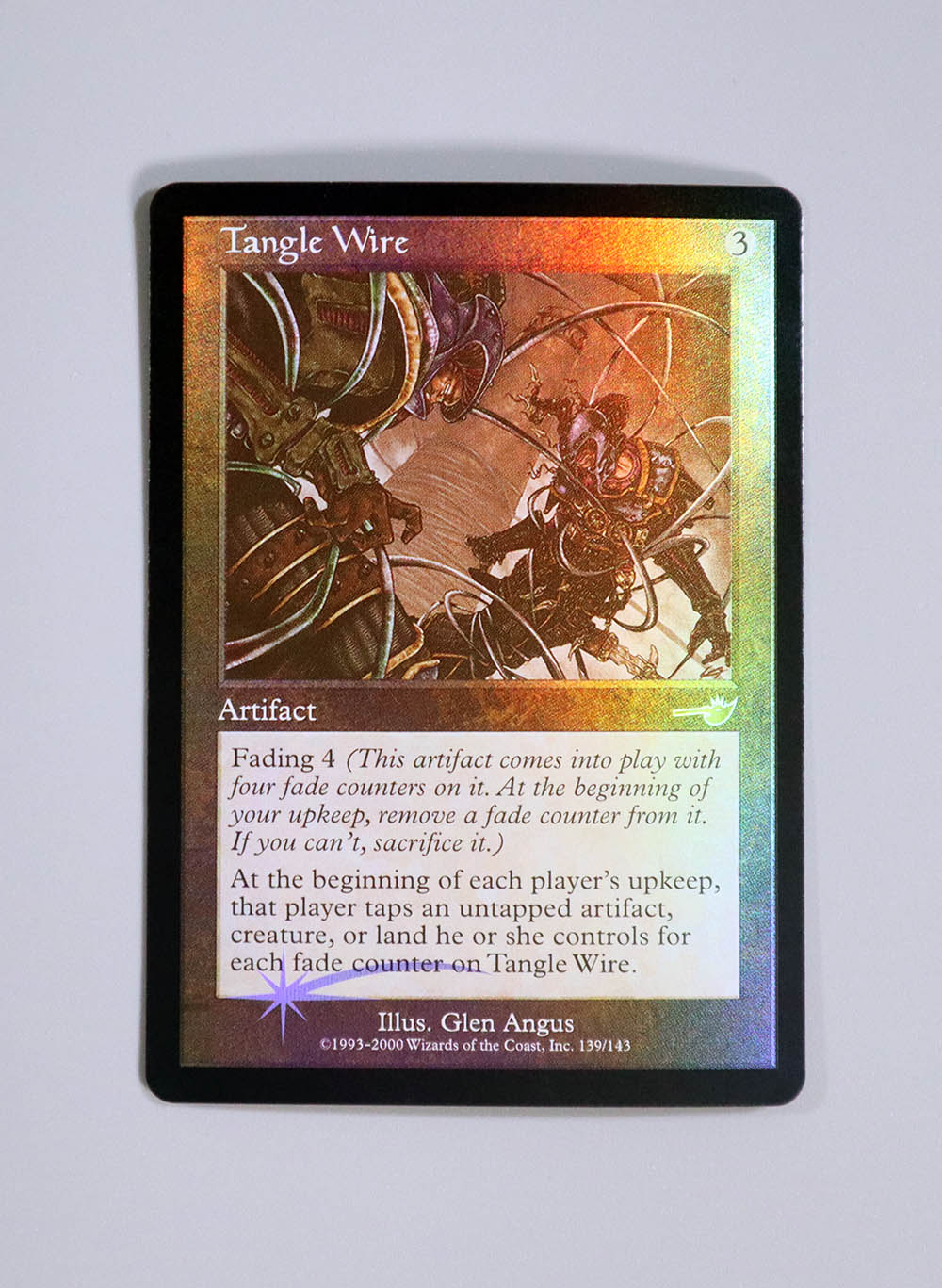 MTG からみつく鉄線/Tangle Wire ネメシス 日本語2 英語2 MTG