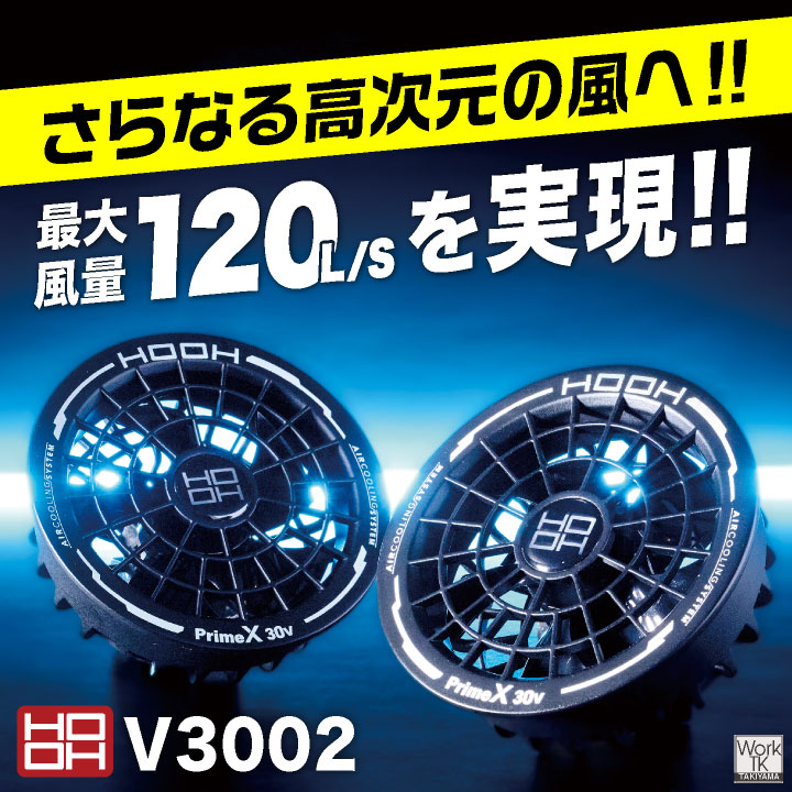 2025年新作] HOOH 28V バッテリー ファンセット フルセット 空調作業服