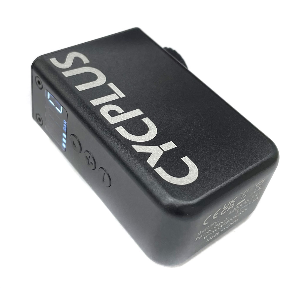 CYCPLUS TINYPUMP CUBE AS2PRO ブラック 空気圧計付き MAX120Psi 電動