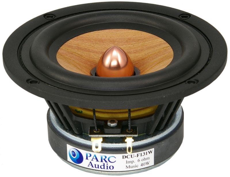 DCU-F131W 】13cmウッドコーンスピーカー | スピーカーユニット | PARC