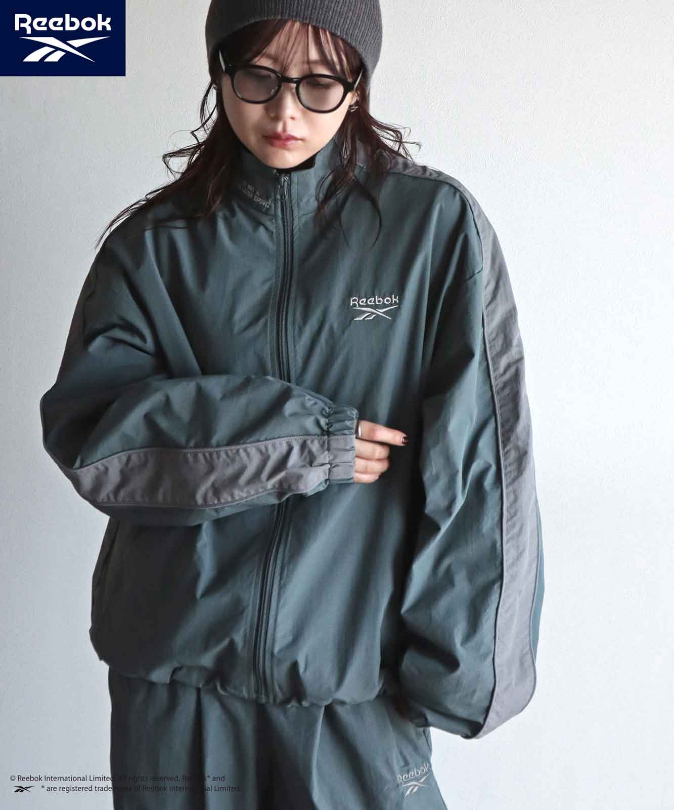 新色追加【10%OFF】【Reebok/リーボック】 別注スモールベクター刺繍裾