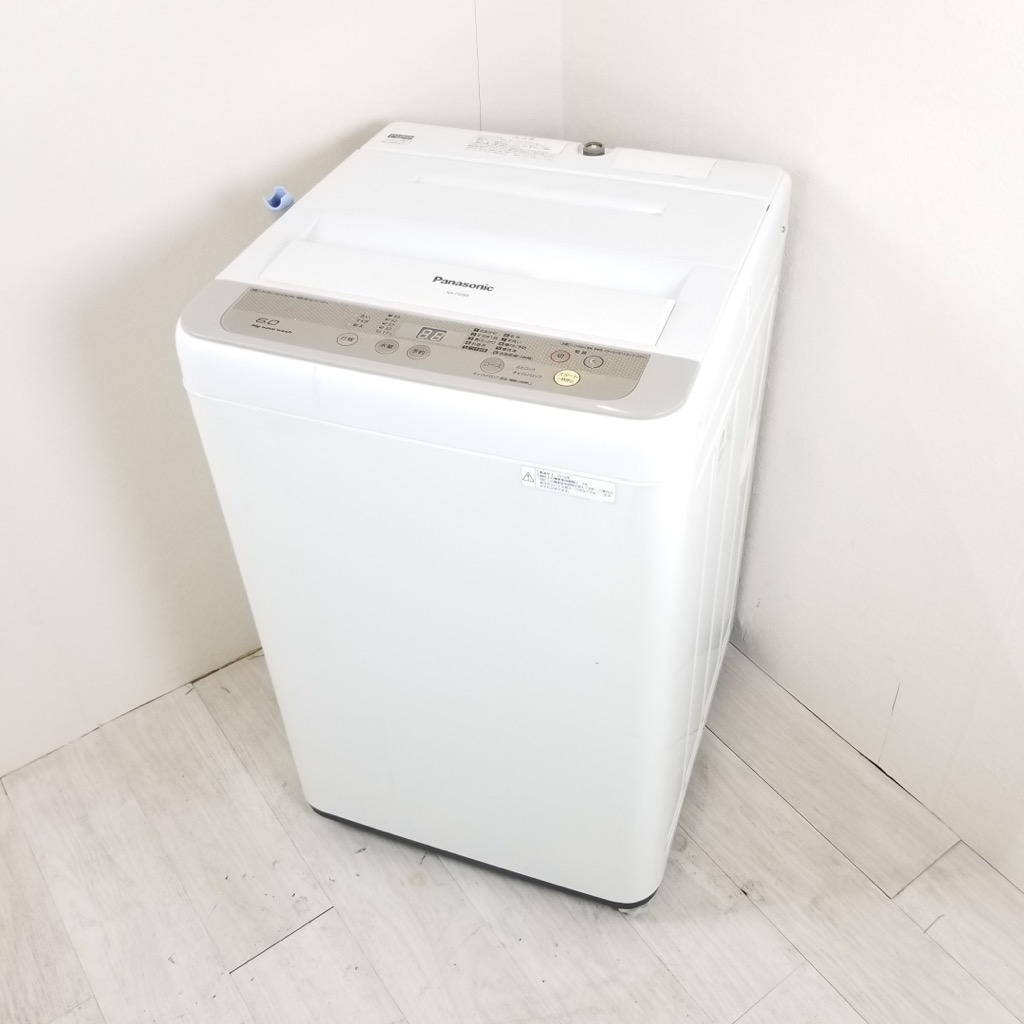 中古 高年式 6.0kg 全自動洗濯機 パナソニック NA-F60B9 2016年製造