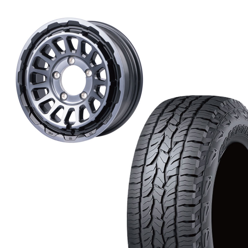 ジムニーJB64 新車外し　スペアタイヤセット　175/80R16 ジムニー SUZUKI JB64 純正 2023年製 新車外し 16インチ ブリヂストン
