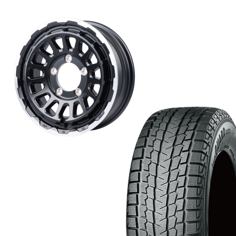 215/80R16 スタッドレス　ジムニー　Jimny デカめのスタッドレスへ交換他 215/80r16（スズキ ジムニー・JB23W）by