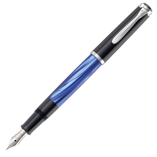 ペリカン 万年筆 クラシック M205 マーブルブルー｜【ペリカン/Pelikan