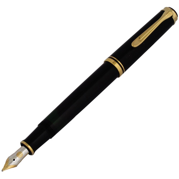 ペリカン 万年筆 PELIKAN 400 14C-585 GERMANY 黒色 ペリカン万年筆