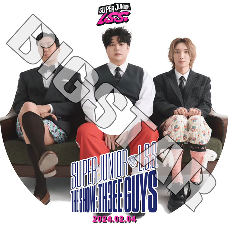 K-POP DVD SUPER JUNIOR L.S.S. THE SHOW TH3EE GUYS 2024.02.04 日本