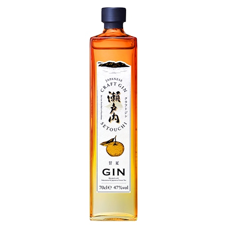 瀬戸内産の甘夏の美味しさを凝縮したフルーティーなジン。クラフトジン
