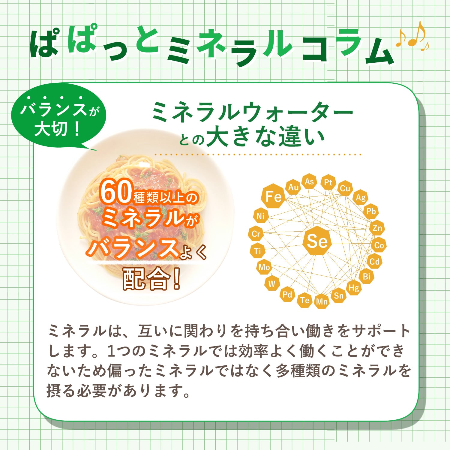 ぱぱっとミネラル
