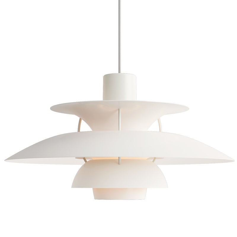 Louis Poulsen PH 5 Monochrome pendant, white | Finnish Design Shop NL