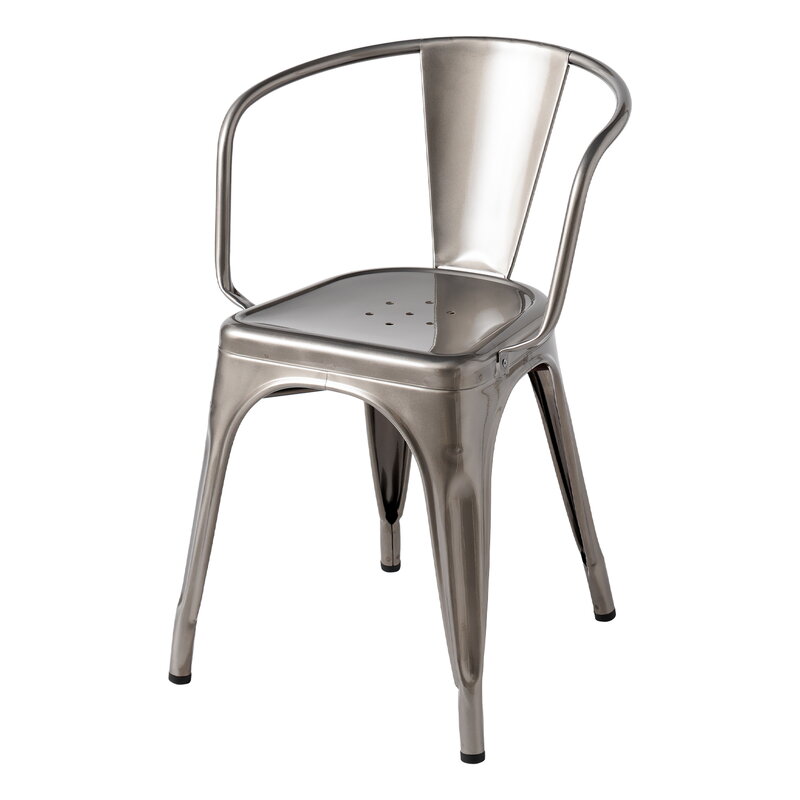 Tolix Chair A56, glossy steel | Finnish Design Shop