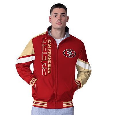 Men's G-III Extreme Scarlet/Heather Gray San Francisco 49ers