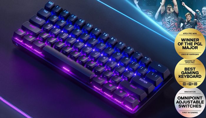 Steelseries Apex Pro Mini Wireless Review: The Best Compact Gaming