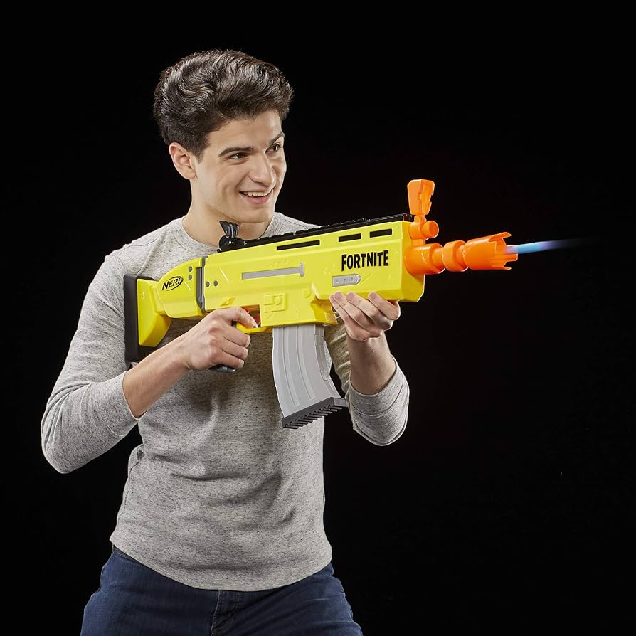 NERF フォートナイト ナーフ AR-L SMG-E ピーリー トイガン Amazon.com