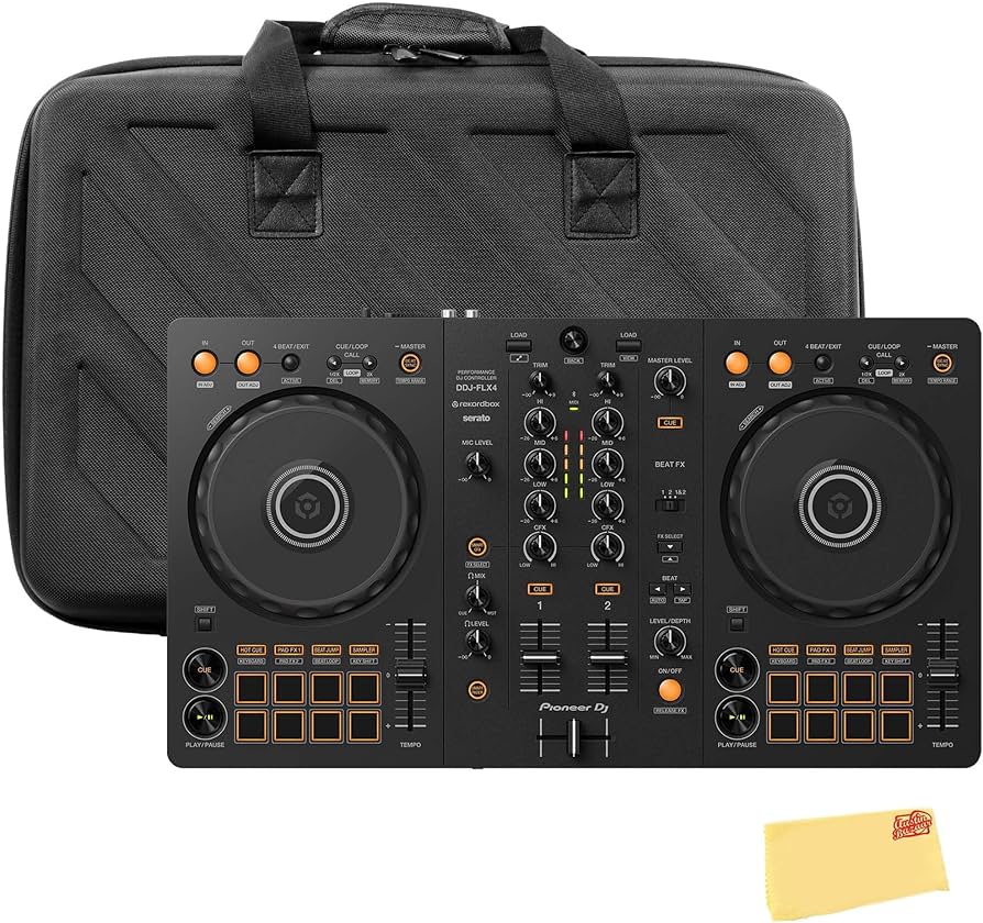 Amazon.com: Pioneer DDJ-FLX4 2-Channel DJ Controller - Black