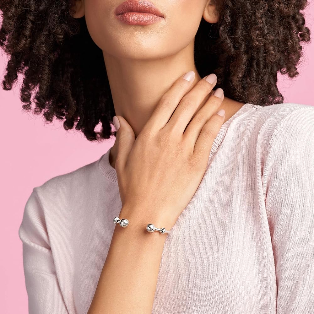 Amazon | PANDORA 596477 オープンバングルブレスレット | バングル 通販