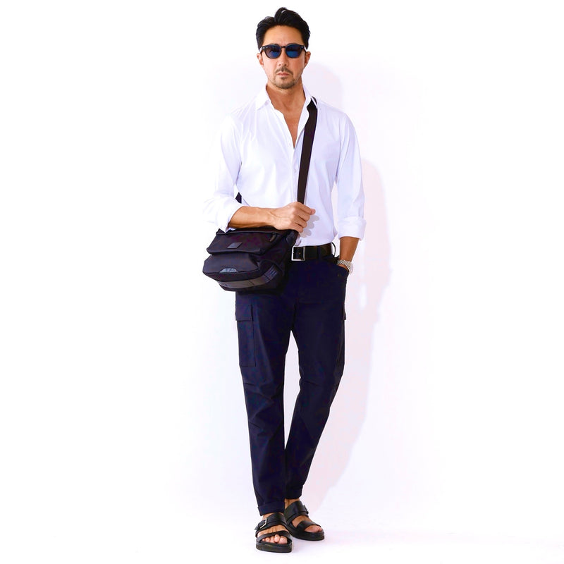 TWILL MESEROLE MESSENGER BAG – MINIMAL WARDROBE