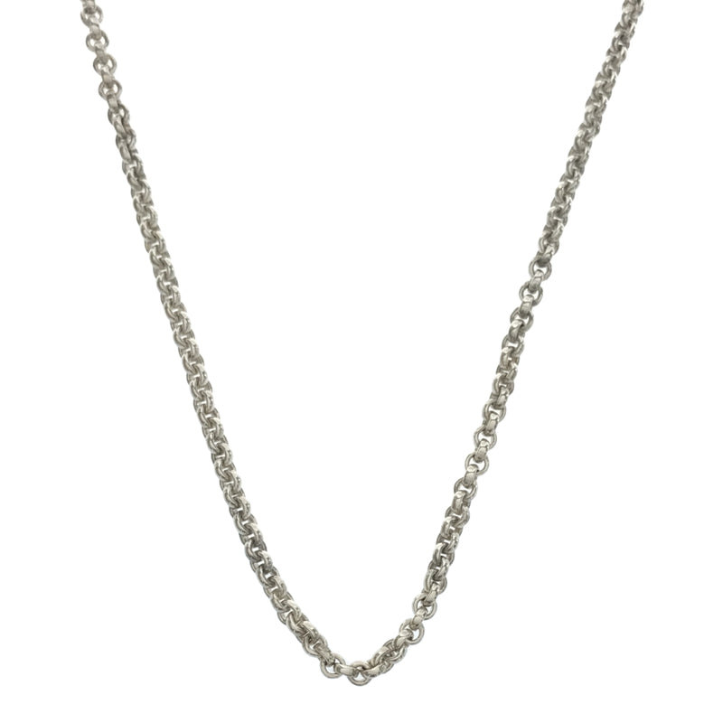 エルメス HERMES ネックレス シルバー 925 セリエ チェーン 50.2cm