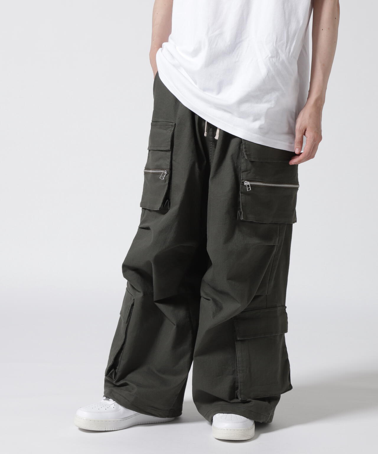 WEB&DEPOT限定】DankeSchon/ダンケシェーン/STRETCH TWILL ZIP W